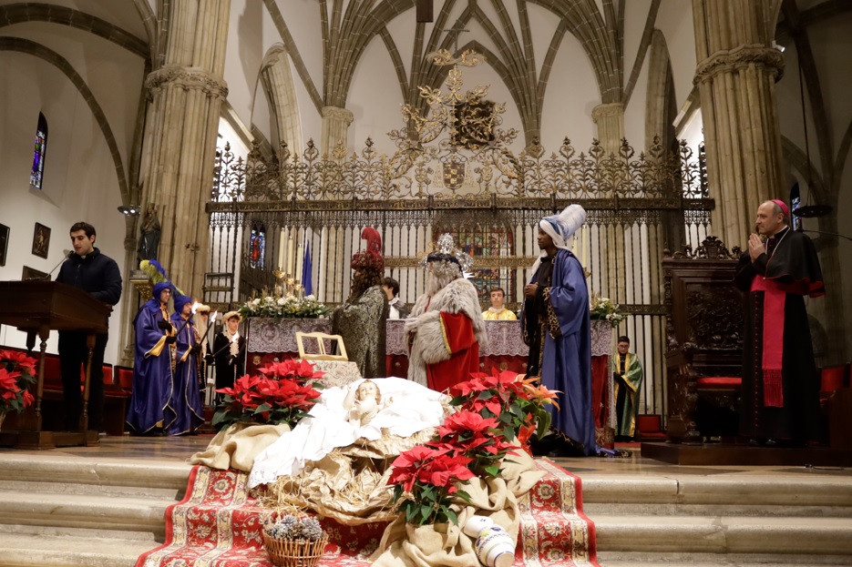 lectura evangelio reyes en palacio catedral alcala 2024