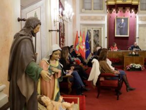 misterio sagrada familia nacimiento ayuntamiento alcala pregon antonio prieto lucena