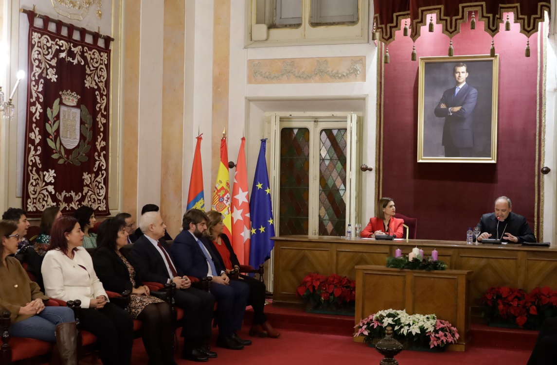 mons prieto lucena pregon navidad ayuntamiento alcala concejales