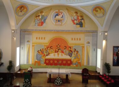 Última Cena en la parroquia Santo Tomás de Villanueva, en la diócesis de Alcalá
