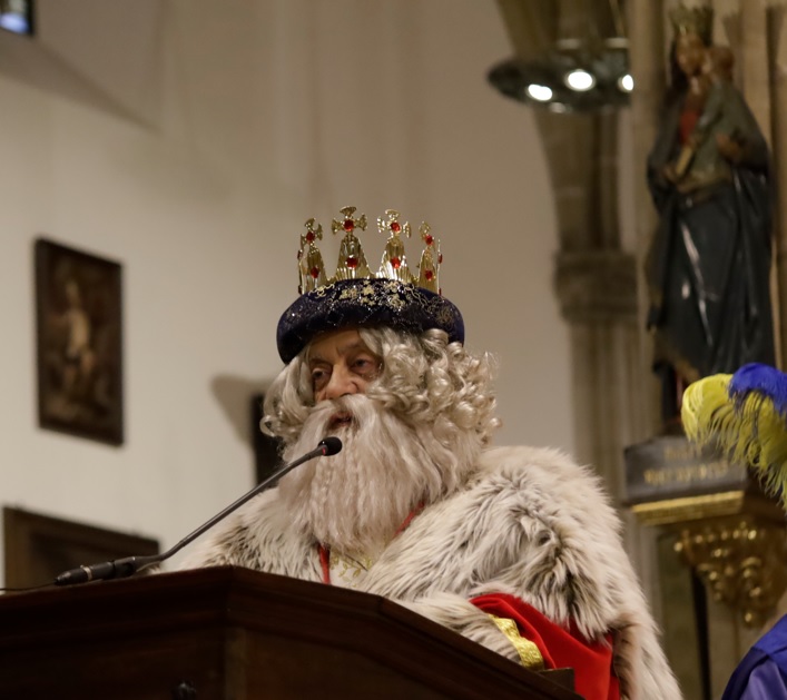 rey melchor saludo catedral alcala henares