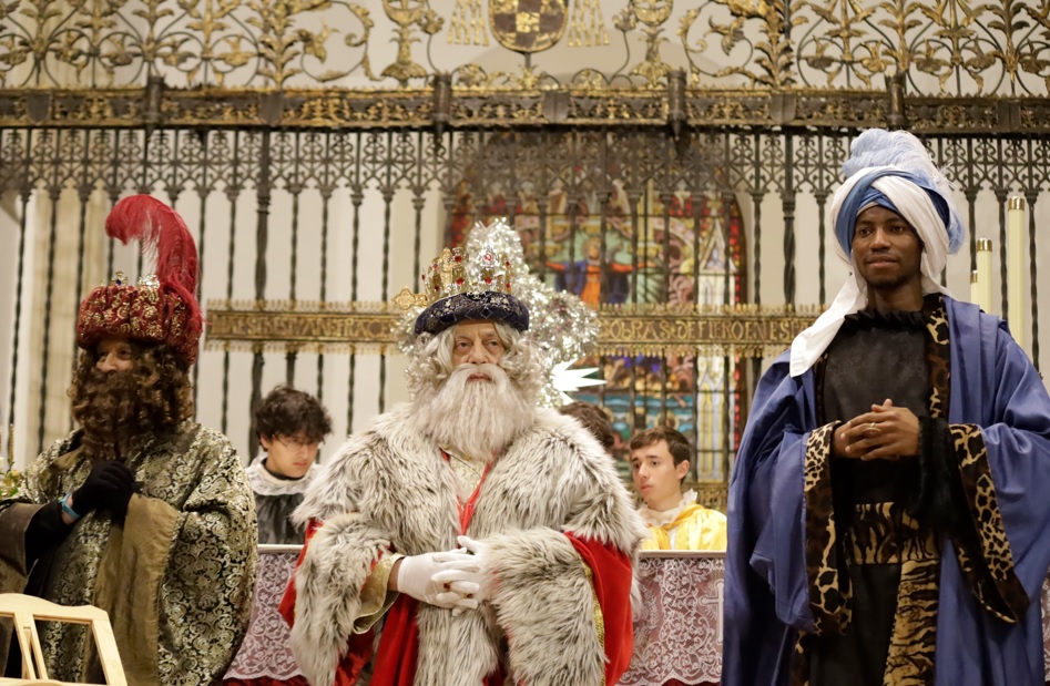 reyes magos melchor gaspar baltasar catedral magistal alcala 3 enero 2024