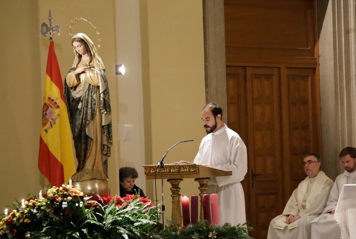 seminarista diocesis alcala rosario vigilia inmaculada