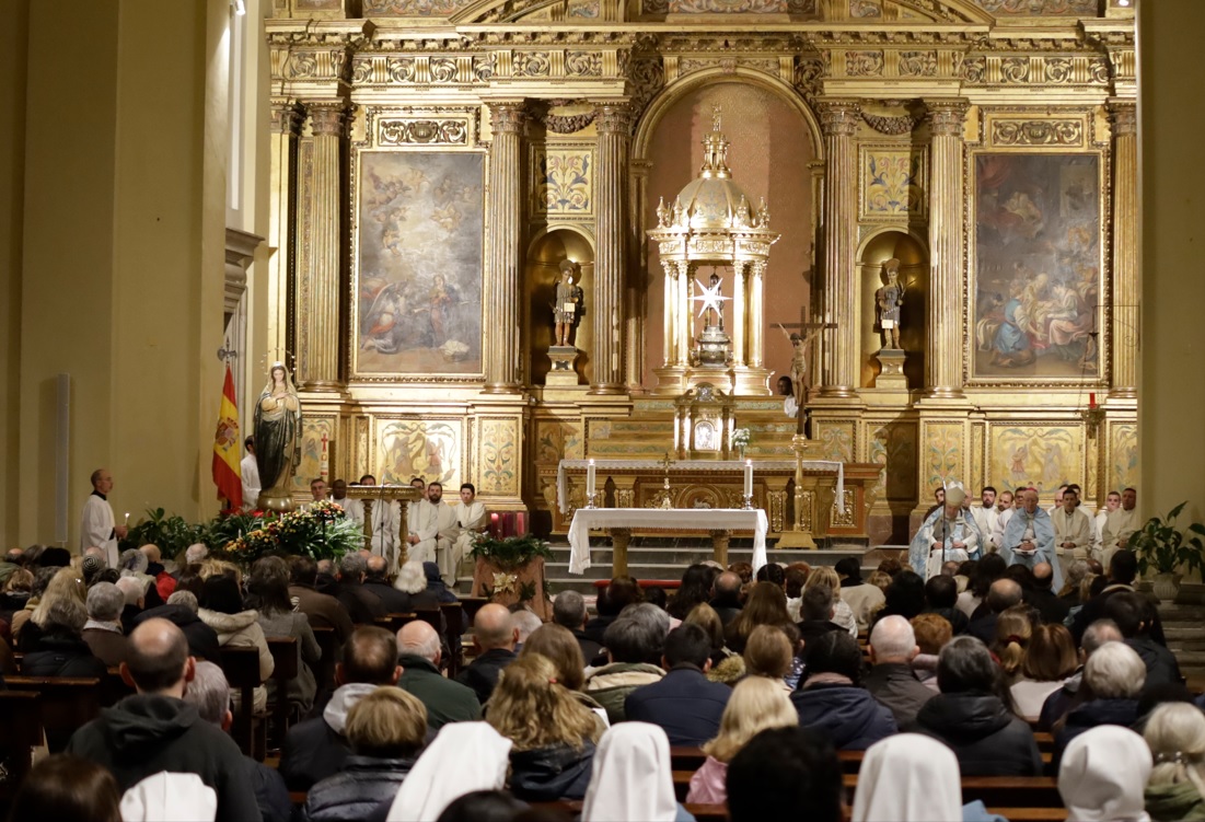 vigilia de la inmaculada 2023 parroquia santa maria alcala